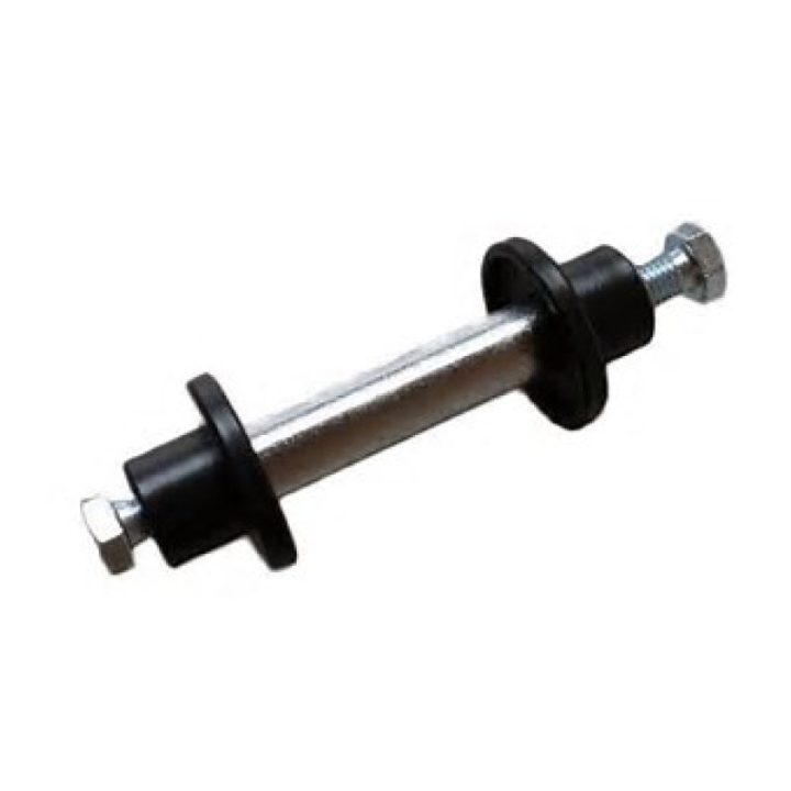 As voor kruiwagenwiel 19cm incl. bevestigingsbouten en beschermdoppen