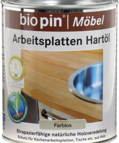BIOPIN Hardende olie voor werkbladen 0,75L