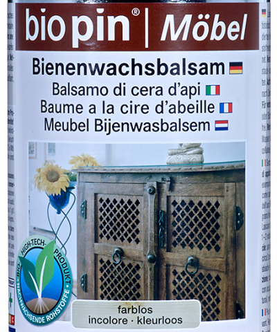 BIOPIN Meubel bijenwasbalsem 0,5L
