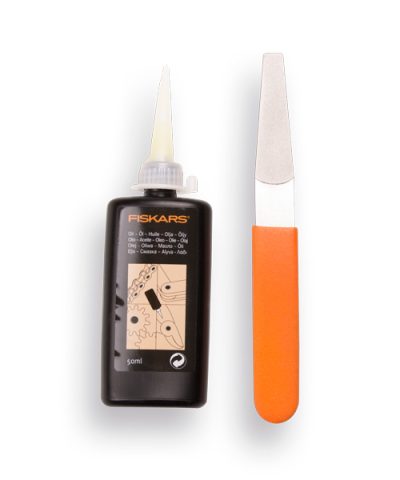 FISKARS onderhoudset/olie gereedschap