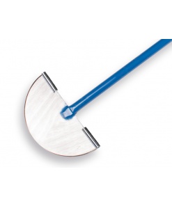 Alternative view of Gesmede graskantsteker ATLAS blauw, met metalen steel 98cm en opstapjes