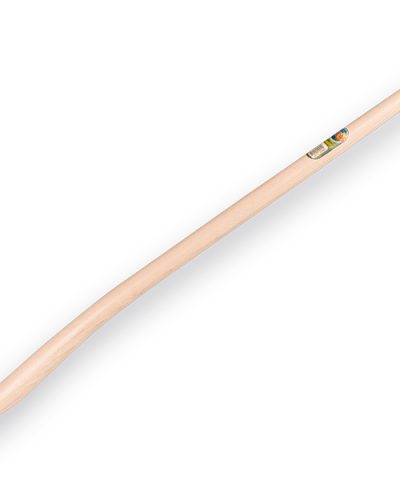Blijhamsteel ATLAS 110cm extra dubbel gebogen, met doorgestoken hilt