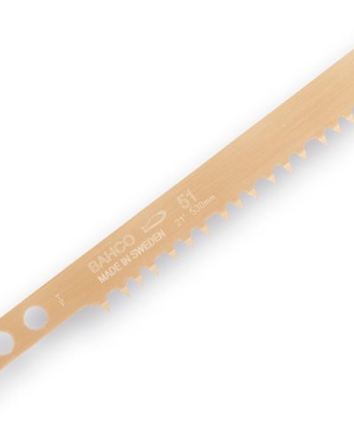 Beugelzaagblad BAHCO 51-24’’ fijne tanden voor droog hout, lengte 607mm