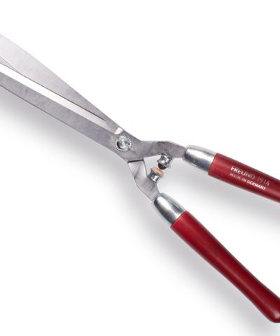 Heggenschaar FREUND 1914 met stootrubber, lengte blad 28cm, totale lengte 64cm