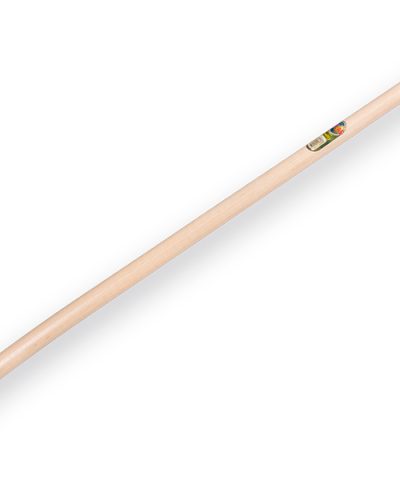 Schopsteel ATLAS 130cm gebogen, met doorgestoken hilt