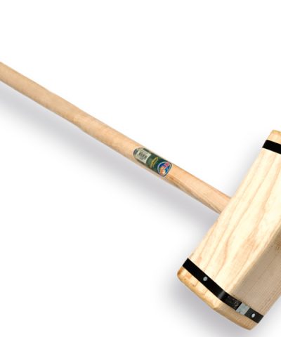 Houten sleg rechthoek model ATLAS met steel 100cm