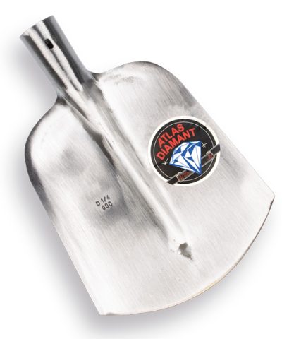 Steekbats ATLAS DIAMANT 1/4 000 gehard, blank gepolijst, zonder steel