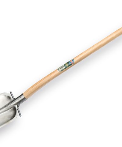 Steekbats ATLAS DIAMANT 1/4 000, gehard, gepolijst met ronde opstap, met ATLAS schopsteel 110cm