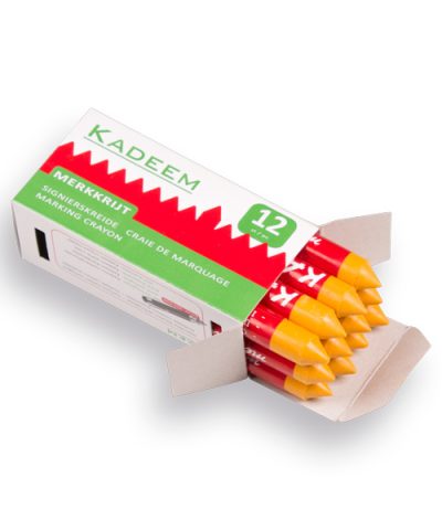 Merkkrijt KADEEM geel, verpakt per 12