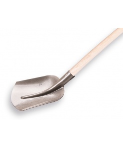 Alternative view of Schepbats 1/2 00 grijs gelakt, met PE Import batsesteel essen 130cm