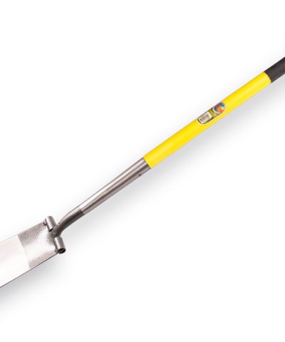 Kabelspade ATLAS DIAMANT gepolijst, met ronde opstap en fiberglas T-steel 78cm, totale lengte 120cm