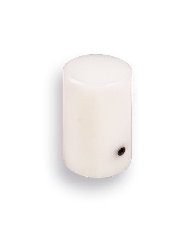 Nylon dop voor stootijzer DE WIT rond model, gatmaat 27,5mm
