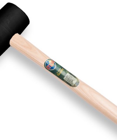 Rubberhamer GRIPLINE nr.2 zacht, A400, ø60x110mm met steel
