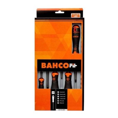 BAHCO Schroevendraaierset BahcoFit 6-delig