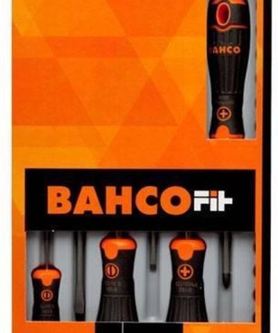 BAHCO Schroevendraaierset BahcoFit 6-delig