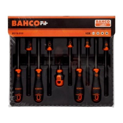 BAHCO Schroevendraaierset BahcoFit 10-delig