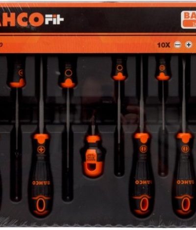 BAHCO Schroevendraaierset BahcoFit 10-delig