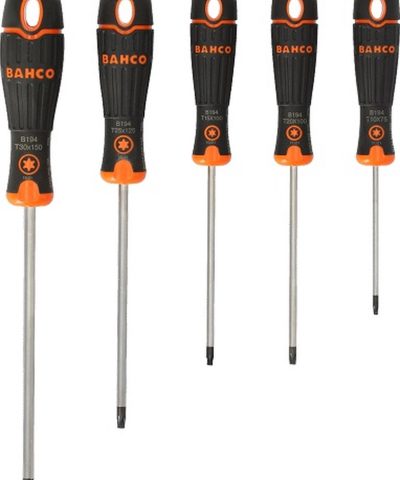 BAHCO Schroevendraaierset BahcoFit 5-delig