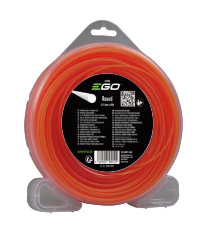 EGO maaidraad rond AL2490R oranje 2,4mm x 90m