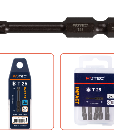 Rotec IMPACT Bit TX30 50mm (5 st.)