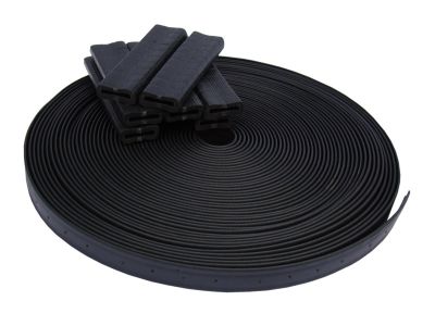 Spijker Boomband rubber inclusief gaatjes 25m x 38mm