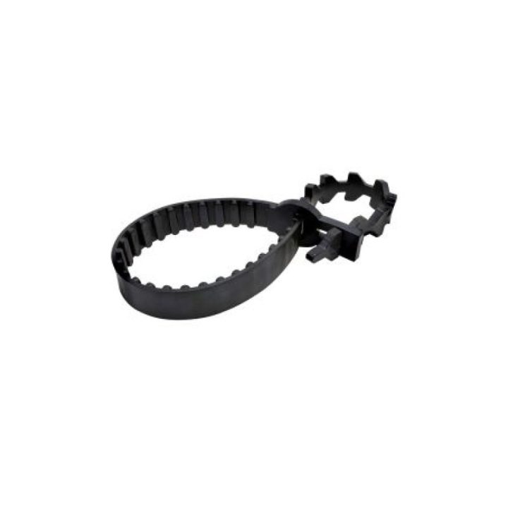 Boomband met rattenstaartsluiting 57 x 2,5 cm (2 stuks)