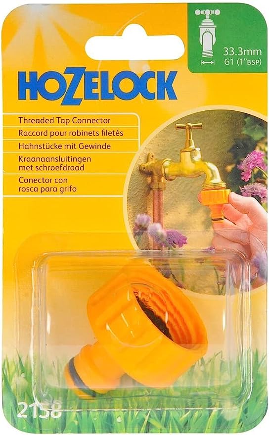 Hozelock kraanaansluiting 1’’