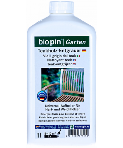 BIOPIN Teakhout-ontgrijzer 1,0L